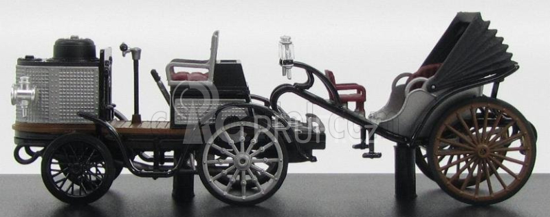 Rio-models De dion bouton With Trailer 1894 1:43 Černá Hnědá
