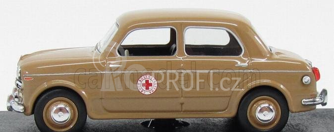 Rio-models Fiat 1100/103 Croce Rossa Italiana C.r.i. Ambulanza 1956 1:43 Cream