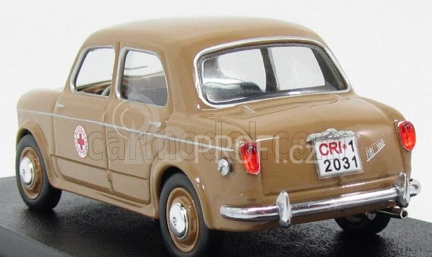 Rio-models Fiat 1100/103 Croce Rossa Italiana C.r.i. Ambulanza 1956 1:43 Cream