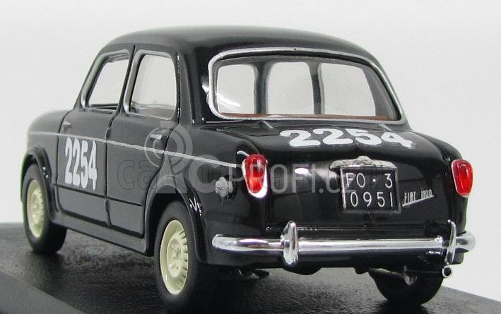 Rio-models Fiat 1100/103 N 2254 Mille Miglia 1955 O.morelli 1:43 Black