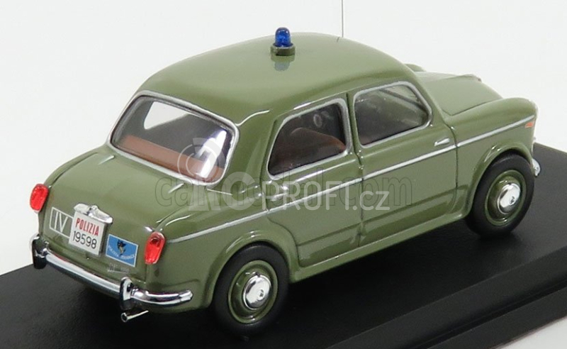 Rio-models Fiat 1100/103 Polizia 1954 1:43 Zelená
