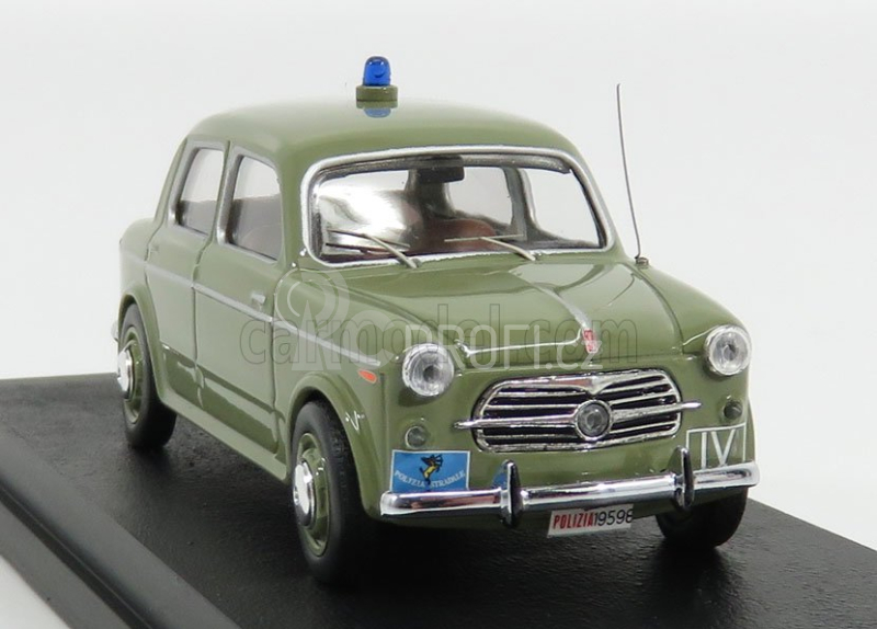 Rio-models Fiat 1100/103 Polizia 1954 1:43 Zelená