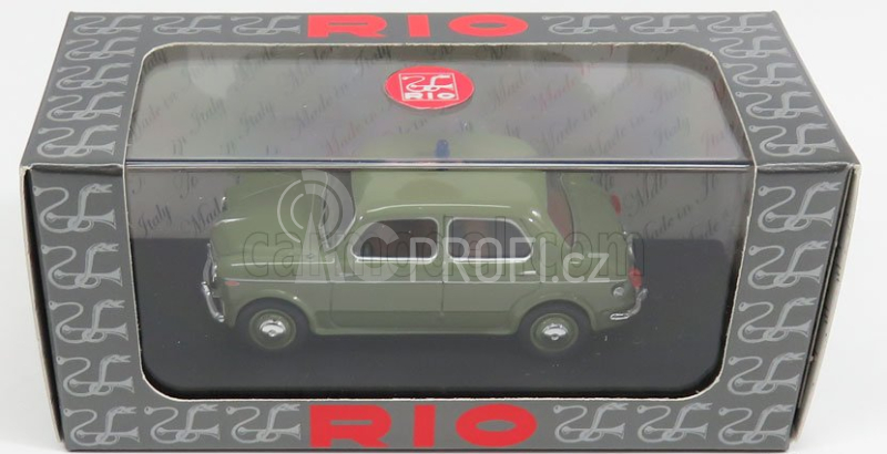 Rio-models Fiat 1100/103 Polizia 1954 1:43 Zelená