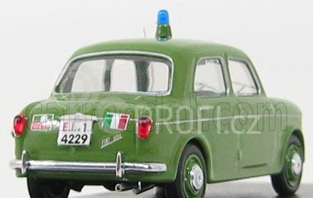 Rio-models Fiat 1100/103 T.v. Carabinieri - Police 1955 1:43 Zelená