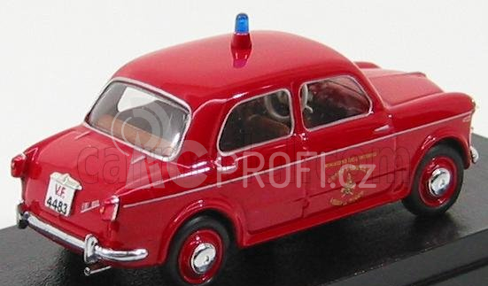 Rio-models Fiat 1100/103 T.v. Vigili Del Fuoco 1955 - Fire Engine 1:43 Red