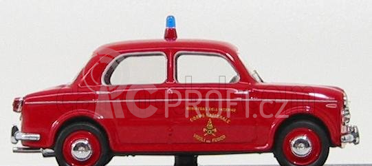 Rio-models Fiat 1100/103 T.v. Vigili Del Fuoco 1955 - Fire Engine 1:43 Red