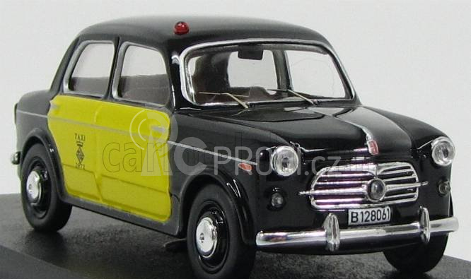 Rio-models Fiat 1100/103 Taxi Barcellona 1956 1:43 Černá Žlutá