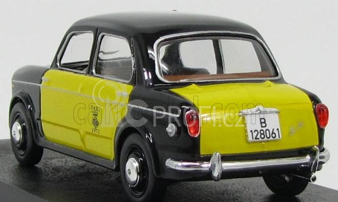 Rio-models Fiat 1100/103 Taxi Barcellona 1956 1:43 Černá Žlutá