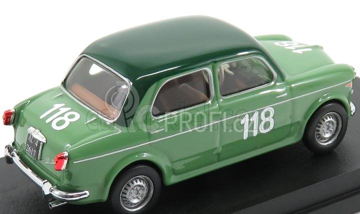 Rio-models Fiat 1100/103 Tv N 118 Mille Miglia 1955 Mandrini - Bertossi 1:43 Zelená