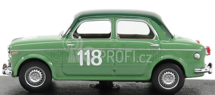 Rio-models Fiat 1100/103 Tv N 118 Mille Miglia 1955 Mandrini - Bertossi 1:43 Zelená