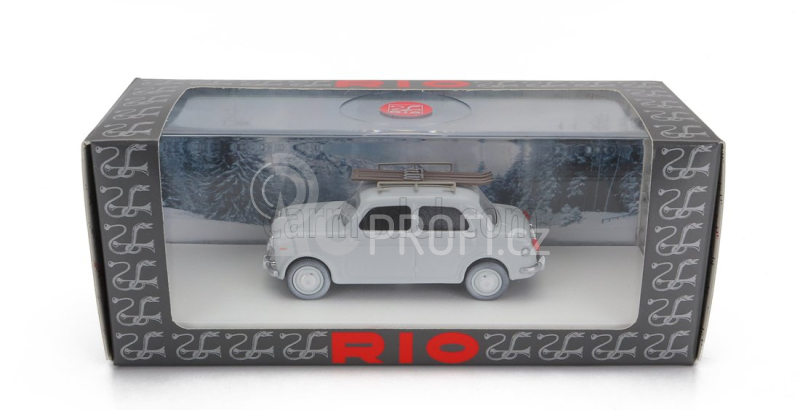 Rio-models Fiat 1100 Vacanze Invernali - Winter Holidays 1957 1:43 Grey