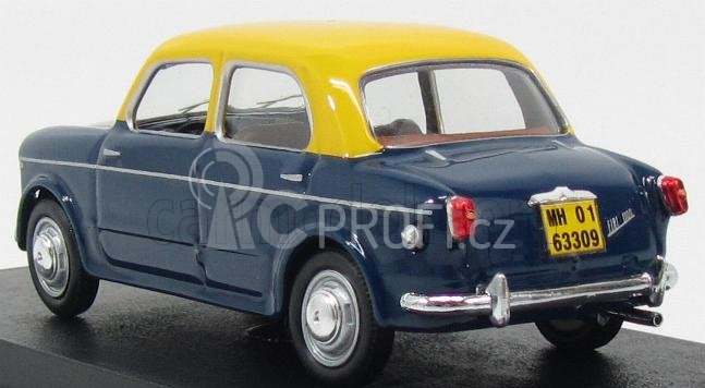 Rio-models Fiat 1100tv Taxi Mumbai India 1956 1:43 Modrá Žlutá