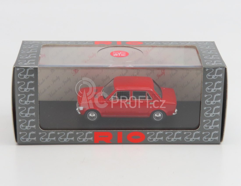 Rio-models Fiat 128 4-door 1969 1:43 Red