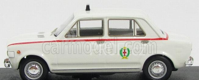 Rio-models Fiat 128 4-door Taxi Milano 1972 1:43 Bílá