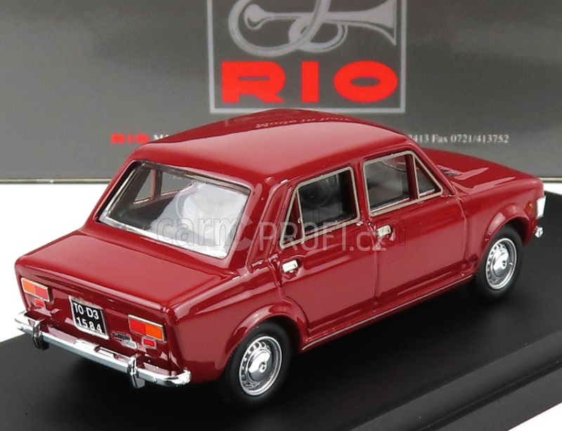 Rio-models Fiat 128 4-doors 1969 1:43 Sport Red