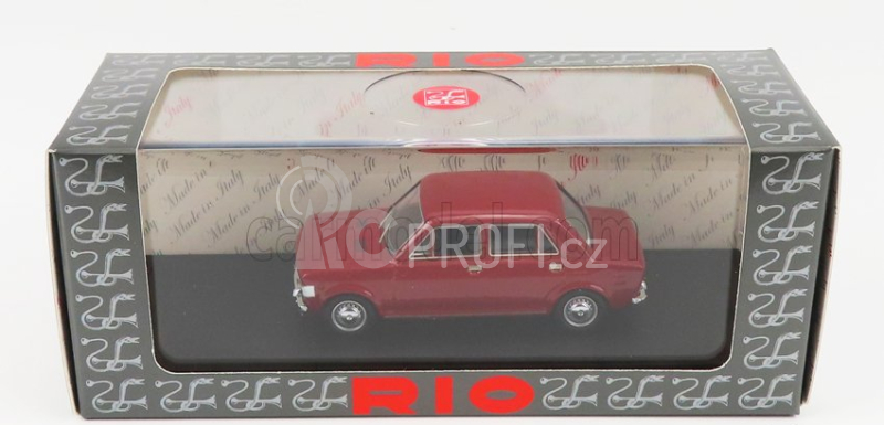 Rio-models Fiat 128 4-doors 1969 1:43 Sport Red