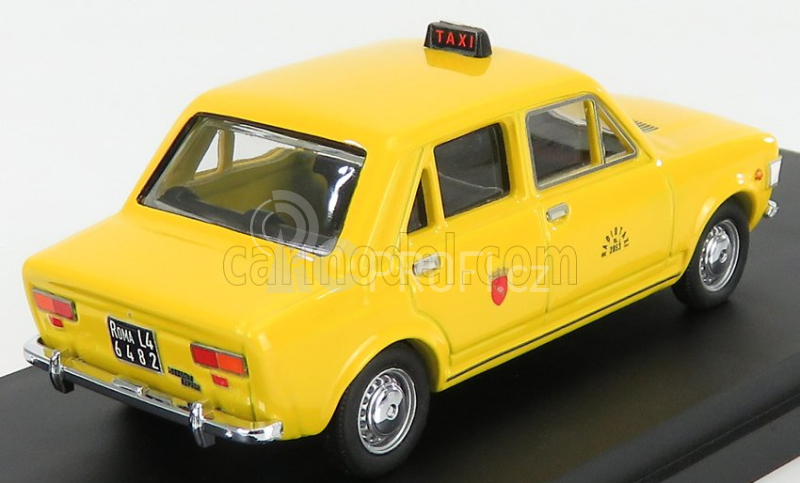 Rio-models Fiat 128 4-doors Taxi Roma 1971 1:43 Žlutá