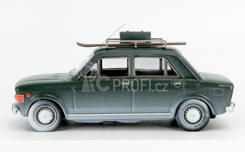 Rio-models Fiat 128 4 Porte 1970 Con Sci - With Ski 1:43 Grey