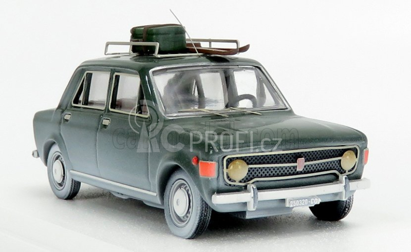 Rio-models Fiat 128 4 Porte 1970 Con Sci - With Ski 1:43 Grey