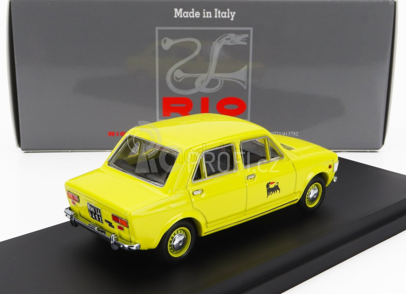 Rio-models Fiat 128 Agip 1970 1:43 Žlutá