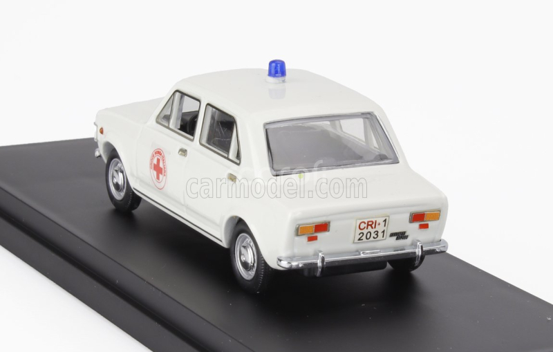 Rio-models Fiat 128 C.r.i. Croce Rossa Italiana Ambulance 1970 1:43 Bílá
