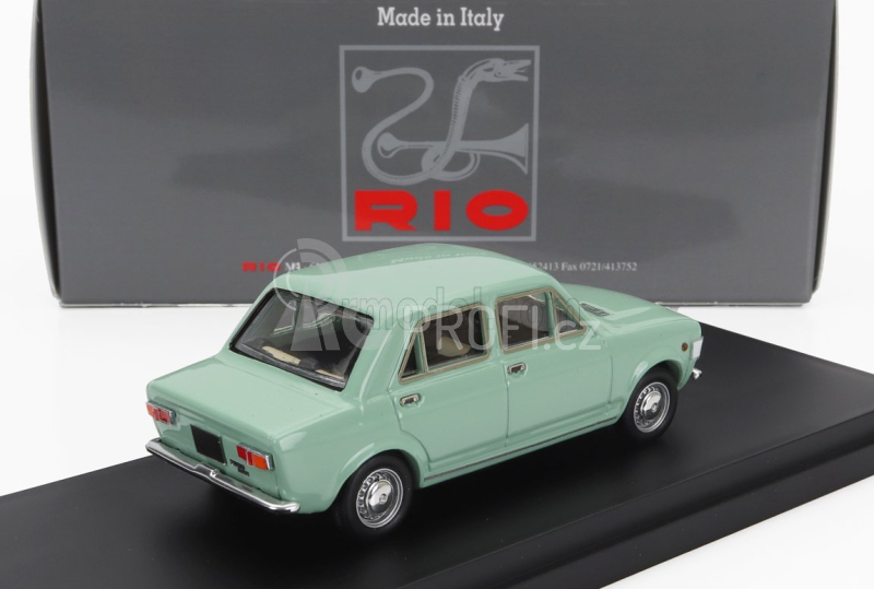 Rio-models Fiat 128 Ii Series 1972 1:43 Světle Zelená