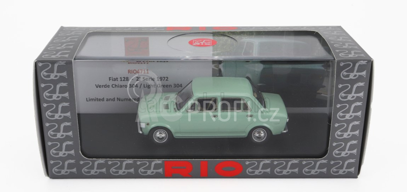 Rio-models Fiat 128 Ii Series 1972 1:43 Světle Zelená