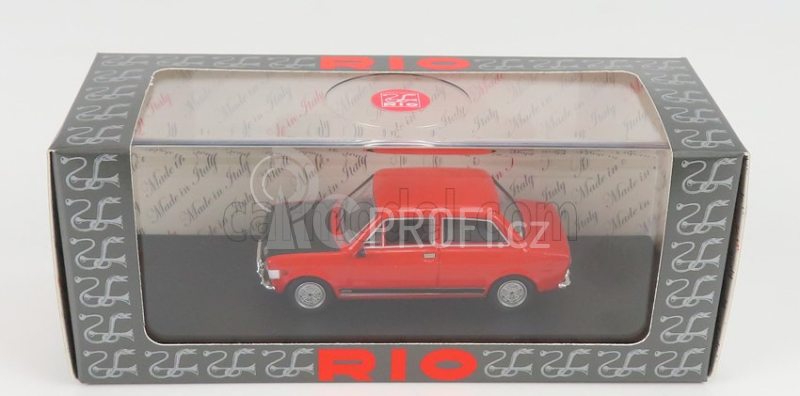 Rio-models Fiat 128 Rally 1971 1:43 Červená Černá