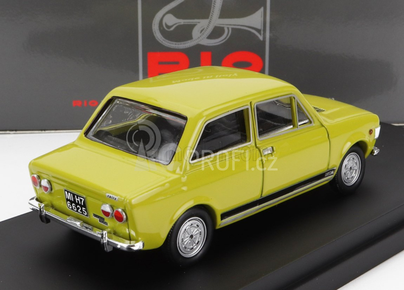 Rio-models Fiat 128 Rally 1971 1:43 Lemon Yellow