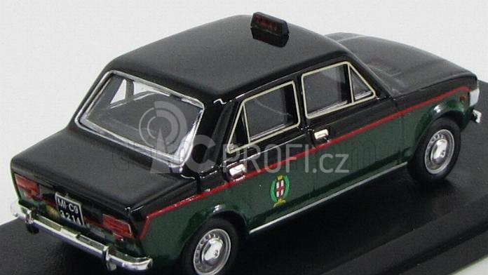 Rio-models Fiat 128 Taxi Milano 1969 1:43 Zelená Černá