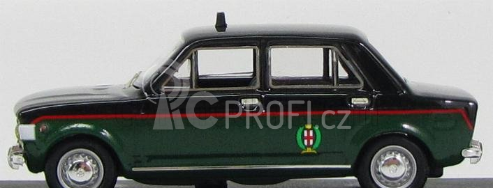 Rio-models Fiat 128 Taxi Milano 1969 1:43 Zelená Černá