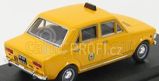 Rio-models Fiat 128 Taxi Milano 1971 - 4 Porte - 4 Doors 1:43 Žlutá