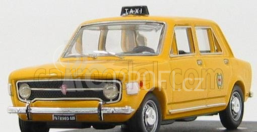 Rio-models Fiat 128 Taxi Milano 1971 - 4 Porte - 4 Doors 1:43 Žlutá
