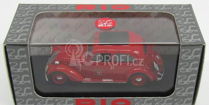 Rio-models Fiat 1500 6 Cilindri Vigili Del Fuoco 1948 1:43 Red