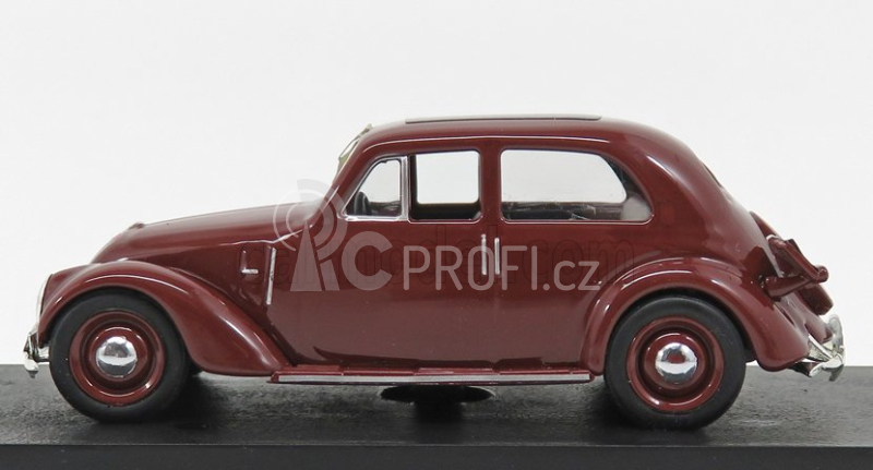 Rio-models Fiat 1500 6c N 36 Rally Montecarlo 1937 Gigi Villoresi 1:43 Tmavě Červená