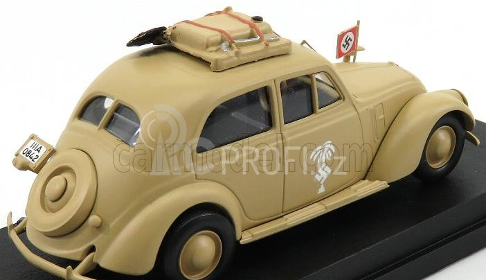 Rio-models Fiat 1500 Deutsche Afrika Korps Service 1941 1:43 Žlutá Vojenská