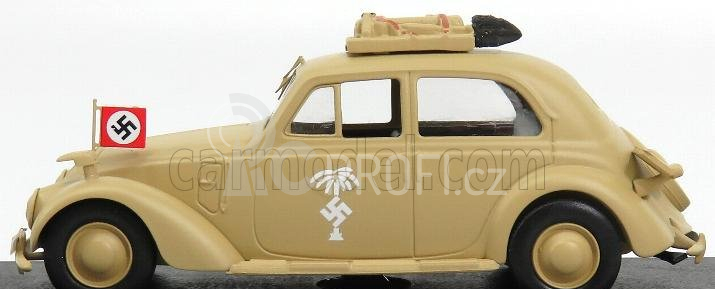 Rio-models Fiat 1500 Deutsche Afrika Korps Service 1941 1:43 Žlutá Vojenská