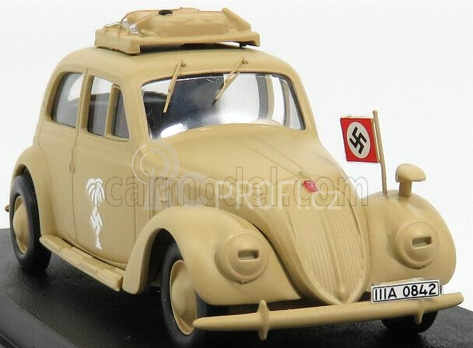 Rio-models Fiat 1500 Deutsche Afrika Korps Service 1941 1:43 Žlutá Vojenská