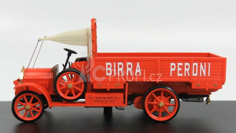 Rio-models Fiat 18bl Truck Birra Peroni 1915 1:43 Orange