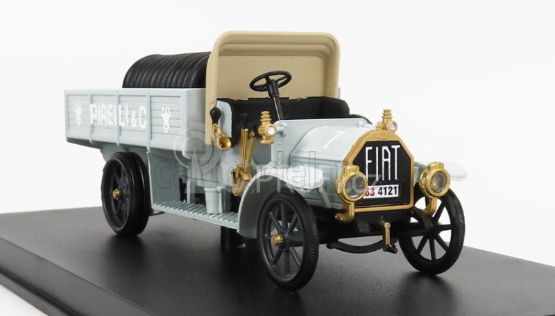 Rio-models Fiat 18bl Truck Pirelli & C. 1917 1:43 Světle Modrá