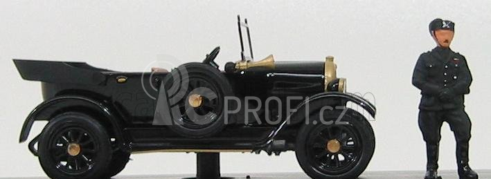 Rio-models Fiat 201 - Moschettiere Del Duce - 1925 1:43 Black