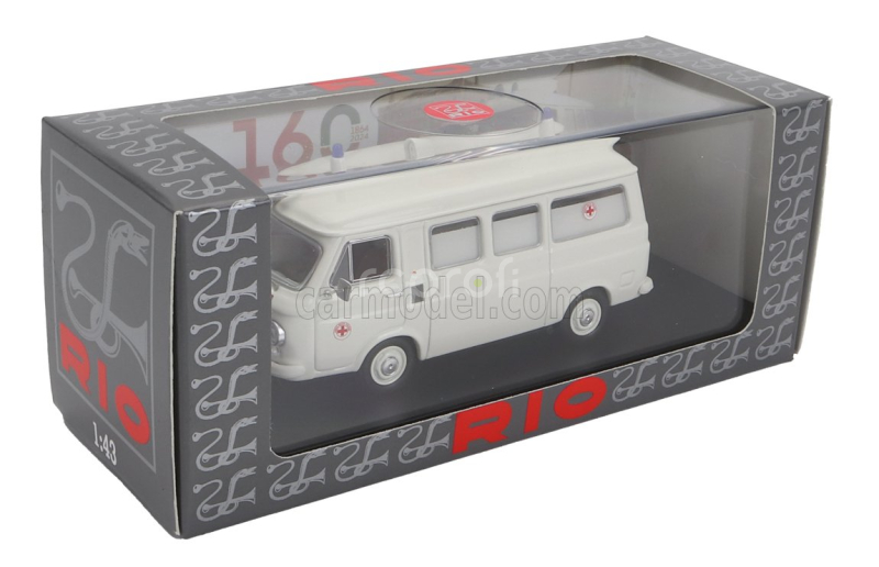 Rio-models Fiat 238 Ambulance 1968 1:43 Bílá