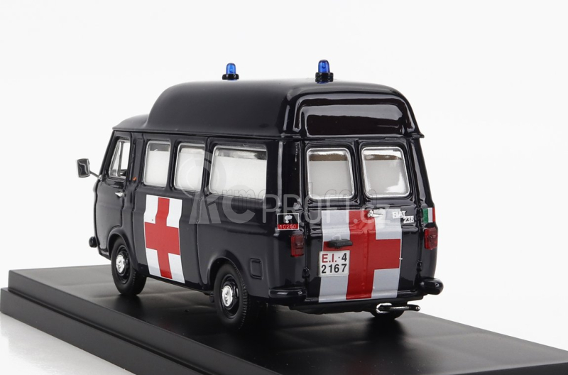 Rio-models Fiat 238 Ambulanza Carabinieri 1970 1:43 Tmavě Modrá