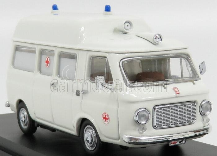 Rio-models Fiat 238 Ambulanza Croce Rossa Italiana 1970 1:43 Bílá