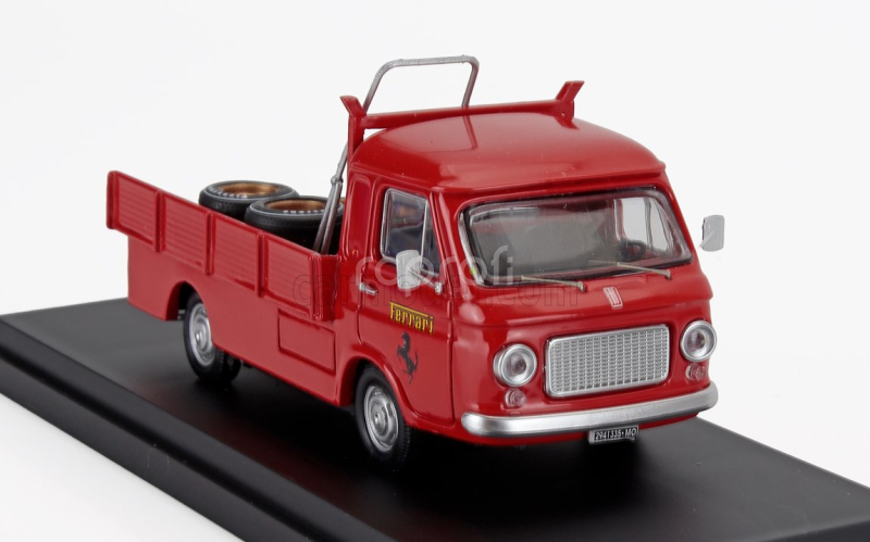 Rio-models Fiat 238 Truck Assistenza F1 Scuderia Ferrari 1970 1:43 Red