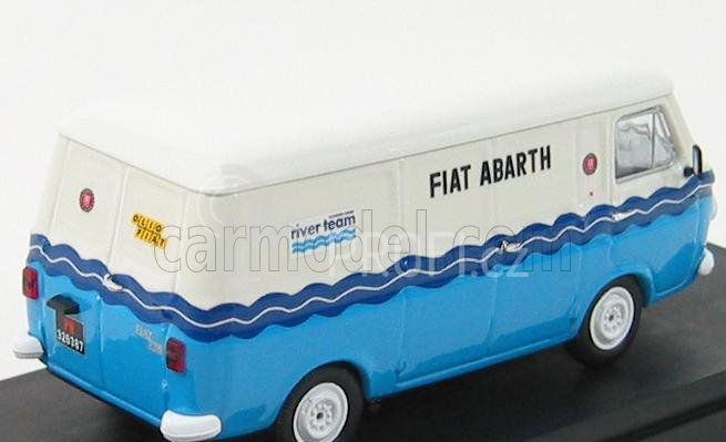 Rio-models Fiat 238 Van - Abarth River Team 1972 1:43 Modrá Bílá