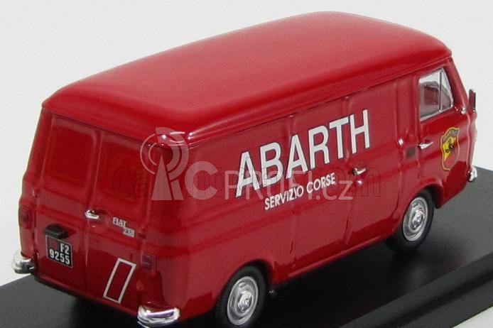 Rio-models Fiat 238 Van Abarth Servizio Corse 1970 1:43 Red