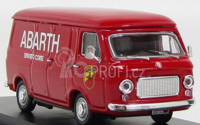 Rio-models Fiat 238 Van Abarth Servizio Corse 1970 1:43 Red