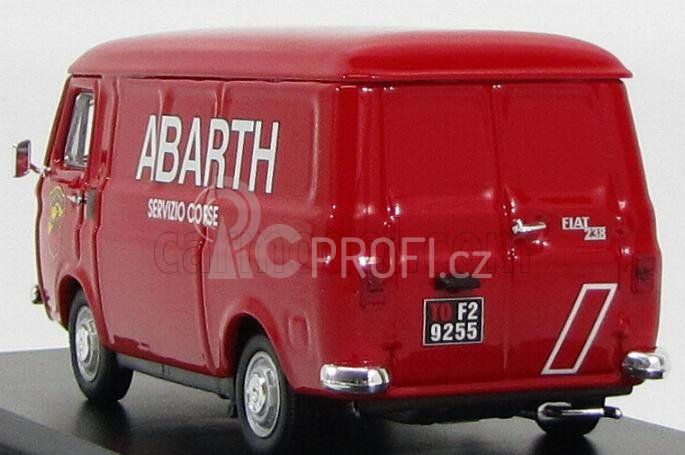 Rio-models Fiat 238 Van Abarth Servizio Corse 1970 1:43 Red