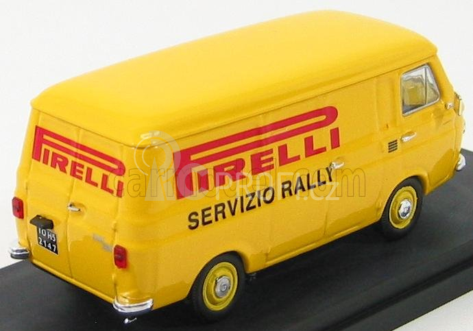 Rio-models Fiat 238 Van Assistenza Clienti Rally Pirelli 1971 1:43 Žlutá